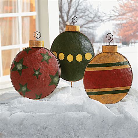 metal house ornaments|large outdoor metal christmas ornaments.